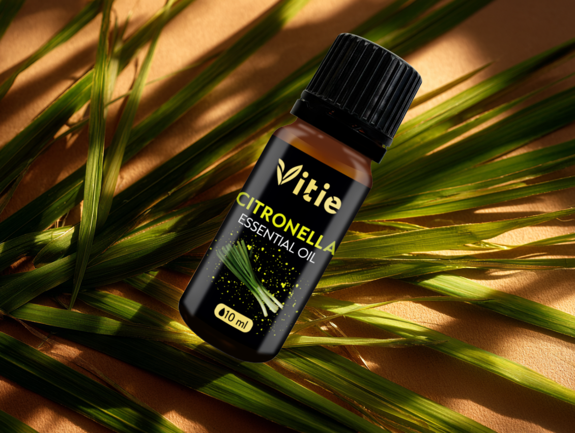 Esenciální olej Citronela, 10 ml, Vitie