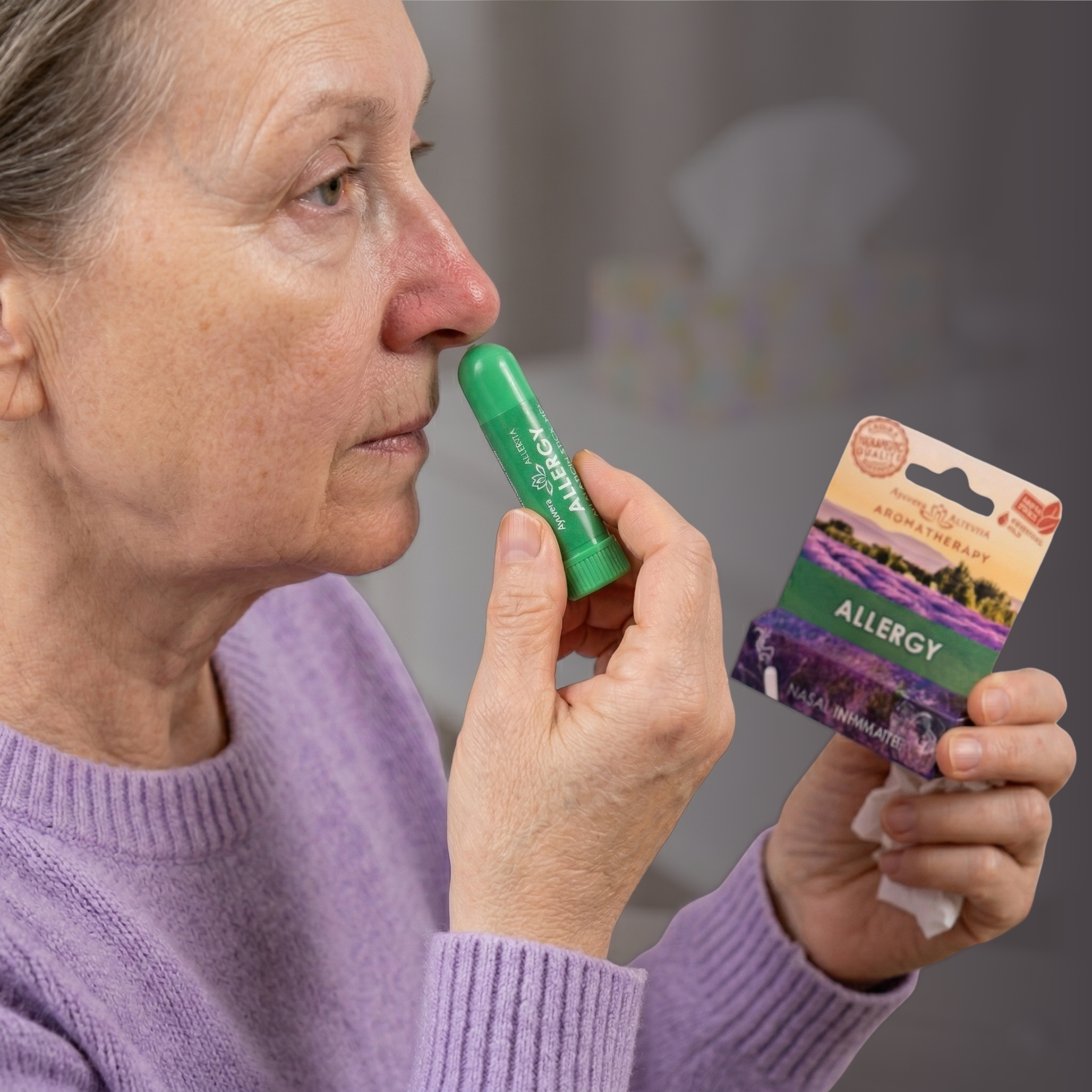 Nosní aroma inhalátor Imunita, 1 ml, Altevita