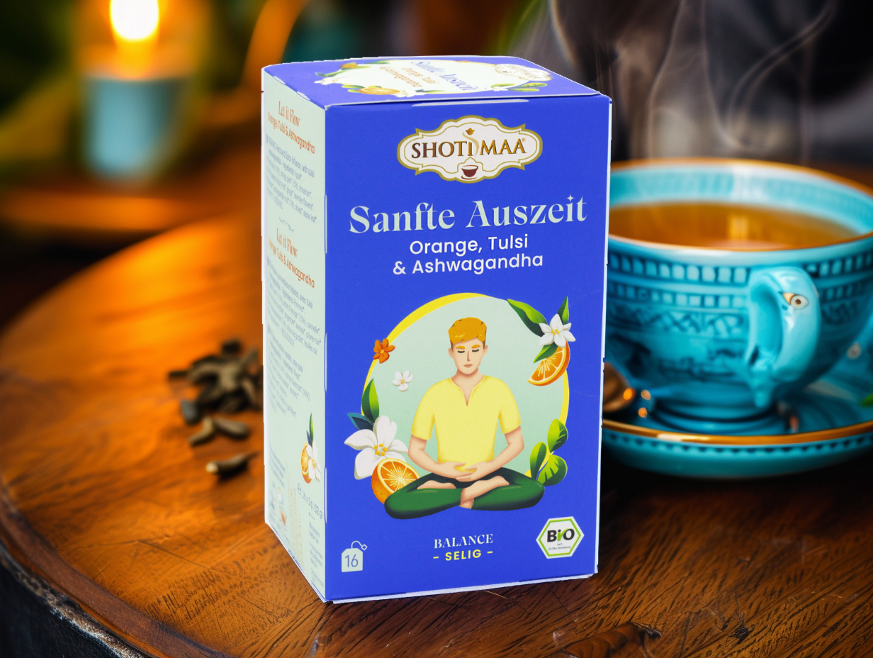 BIO Hari Harmonizační čaj – Odpočívej, 16 sáčků, Shoti Maa