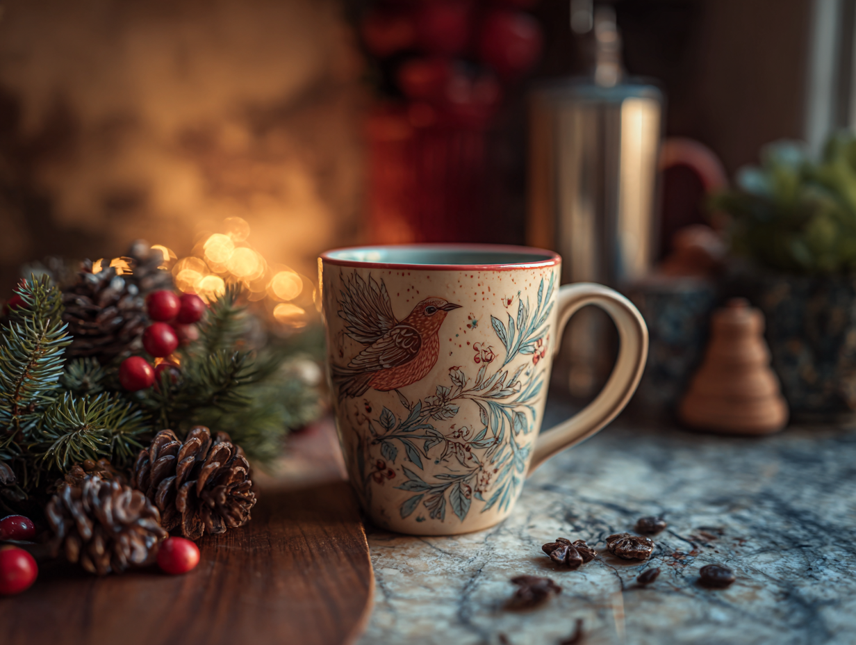 Vánoční čaj - kolekce 6 cejlonských čajů, 120 sáčků, Healing Nature