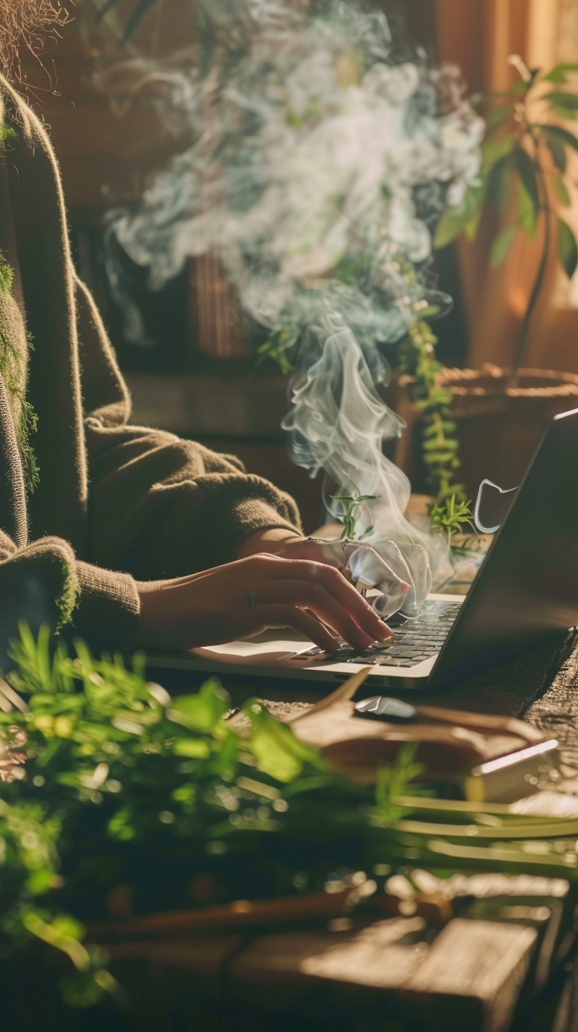 Vonné tyčinky Tulsi, 15 ks, Sattva