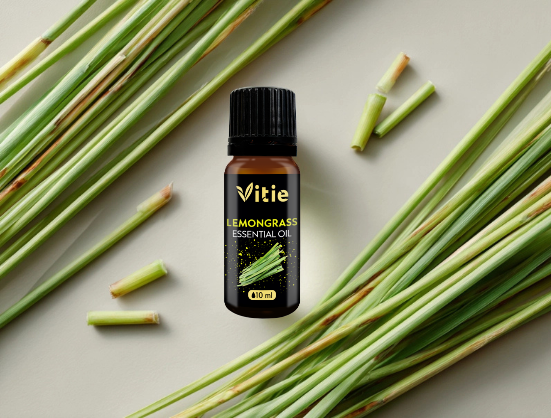 Esenciální olej Citronová tráva, 10 ml, Vitie