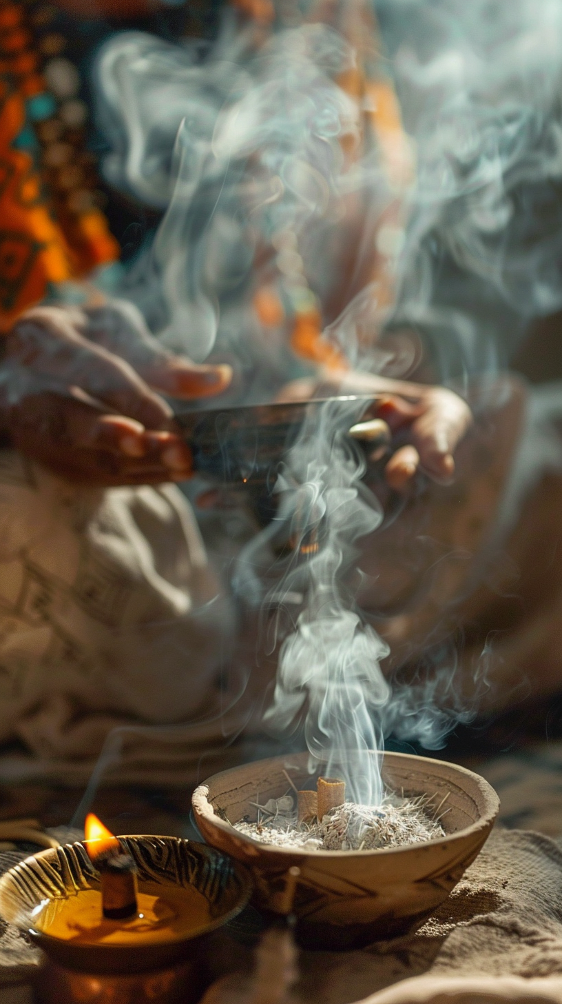 Vonné tyčinky Guggul, 15 ks, Sattva