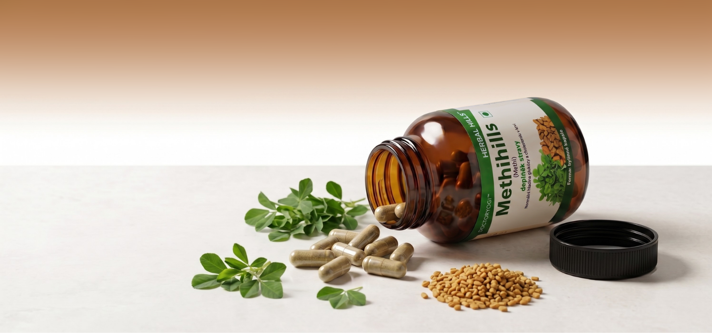 Methihills, 60 kapslí, Herbal Hills