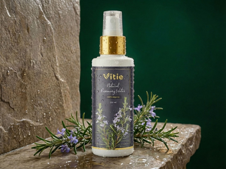 BIO Rozmarýnová voda (hydrolát), 150 ml, Vitie