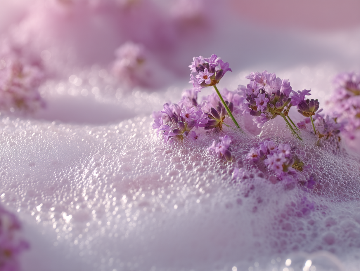 Přírodní pěna do koupele Levandule, 225 ml, Vitie