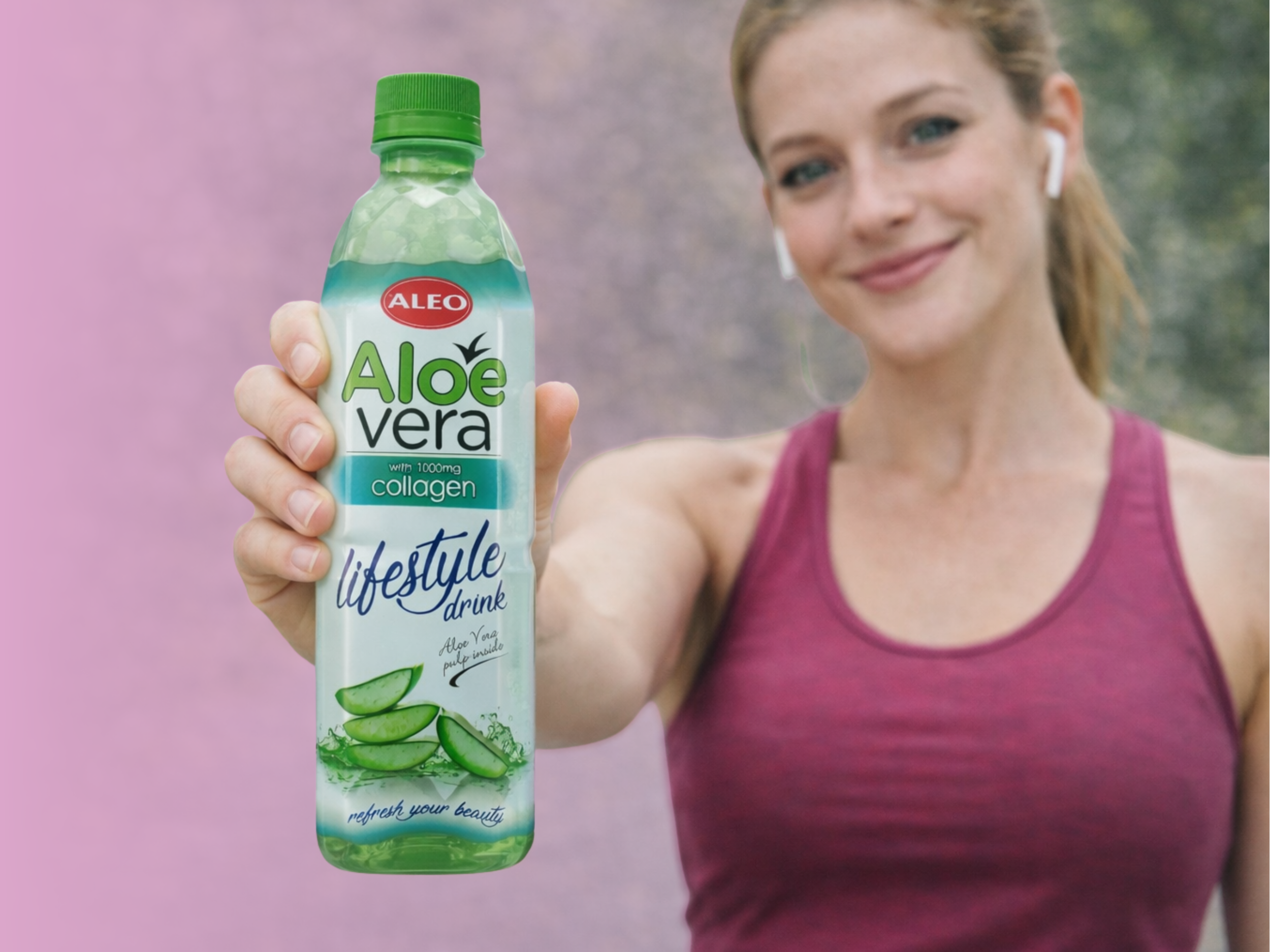 Aloe Vera Lifestyle drink s kolagenem, 500 ml, ALEO