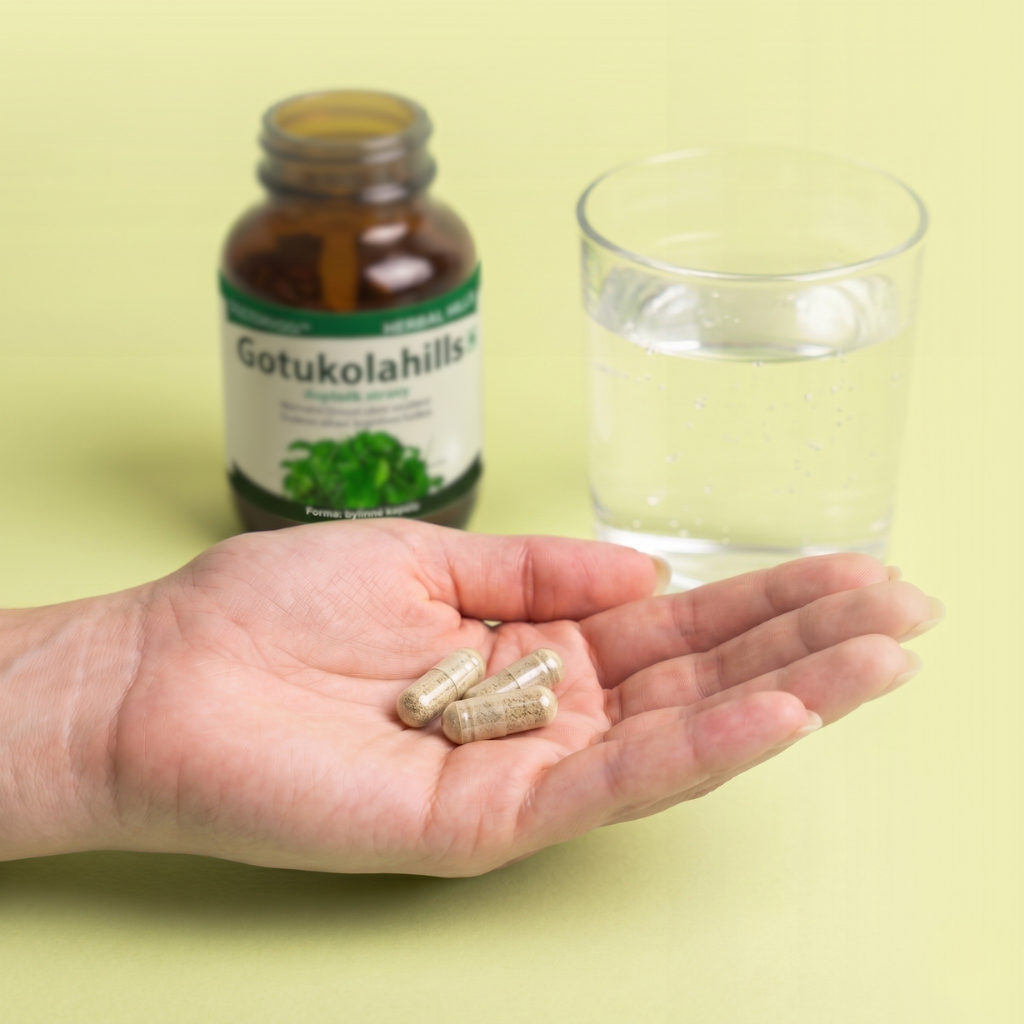 Gotukolahills, 60 kapslí, Herbal Hills