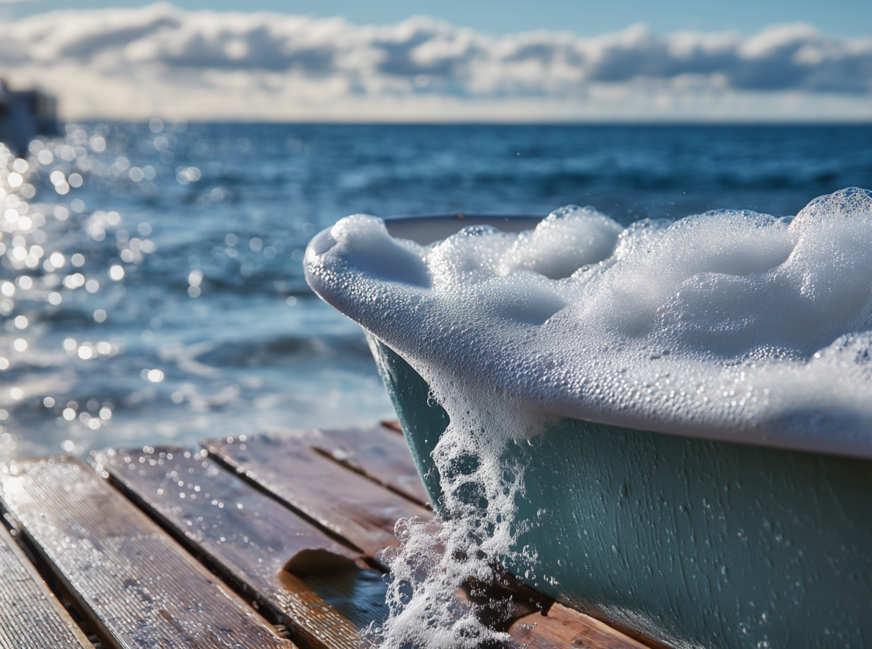 Přírodní pěna do koupele Sea Wind, 225 ml, Vitie