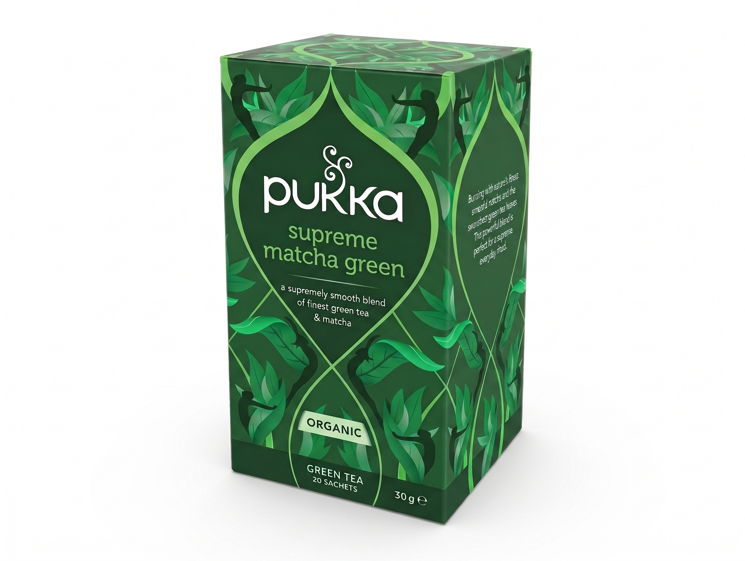 BIO Čaj Supreme Matcha zelený, 20 sáčků, Pukka Herbs