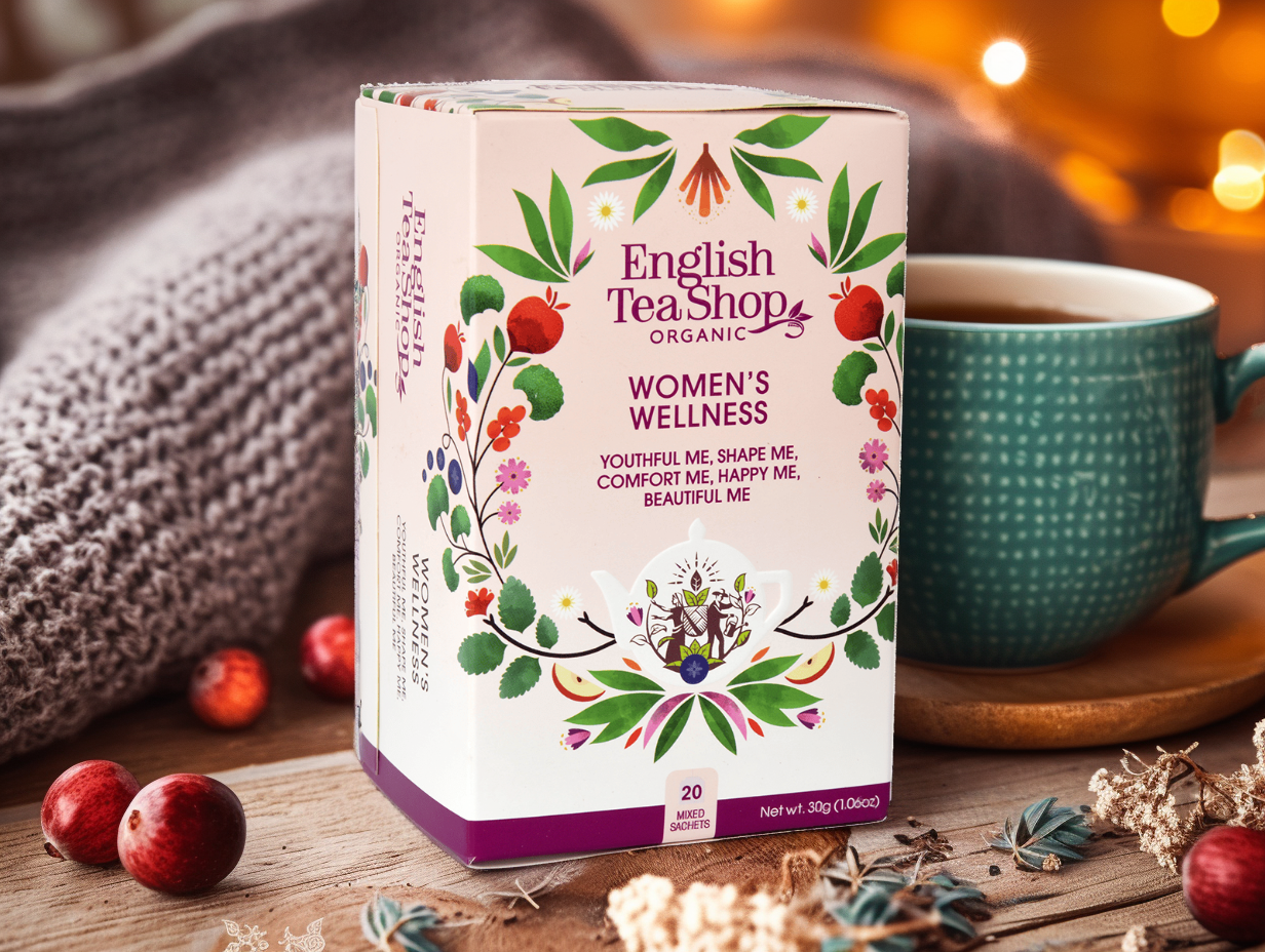 BIO čaj MIX Dámský Wellness, 20 sáčků, English Tea Shop