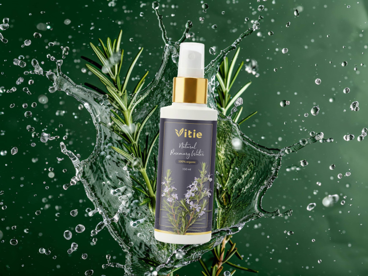 BIO Rozmarýnová voda (hydrolát), 150 ml, Vitie