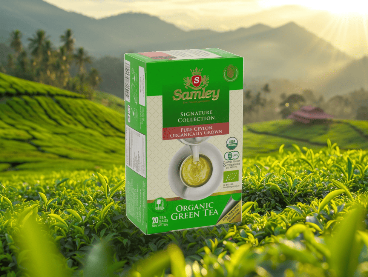 BIO Cejlonský zelený čaj, 20 sáčků, Samley