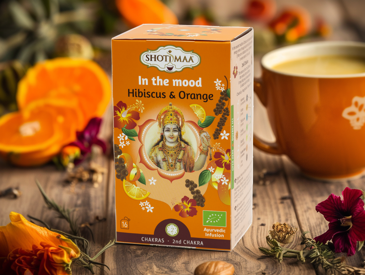 BIO Hari čaj: 2. čakra Svadhistana (sakrální), 16 sáčků, Shoti Maa