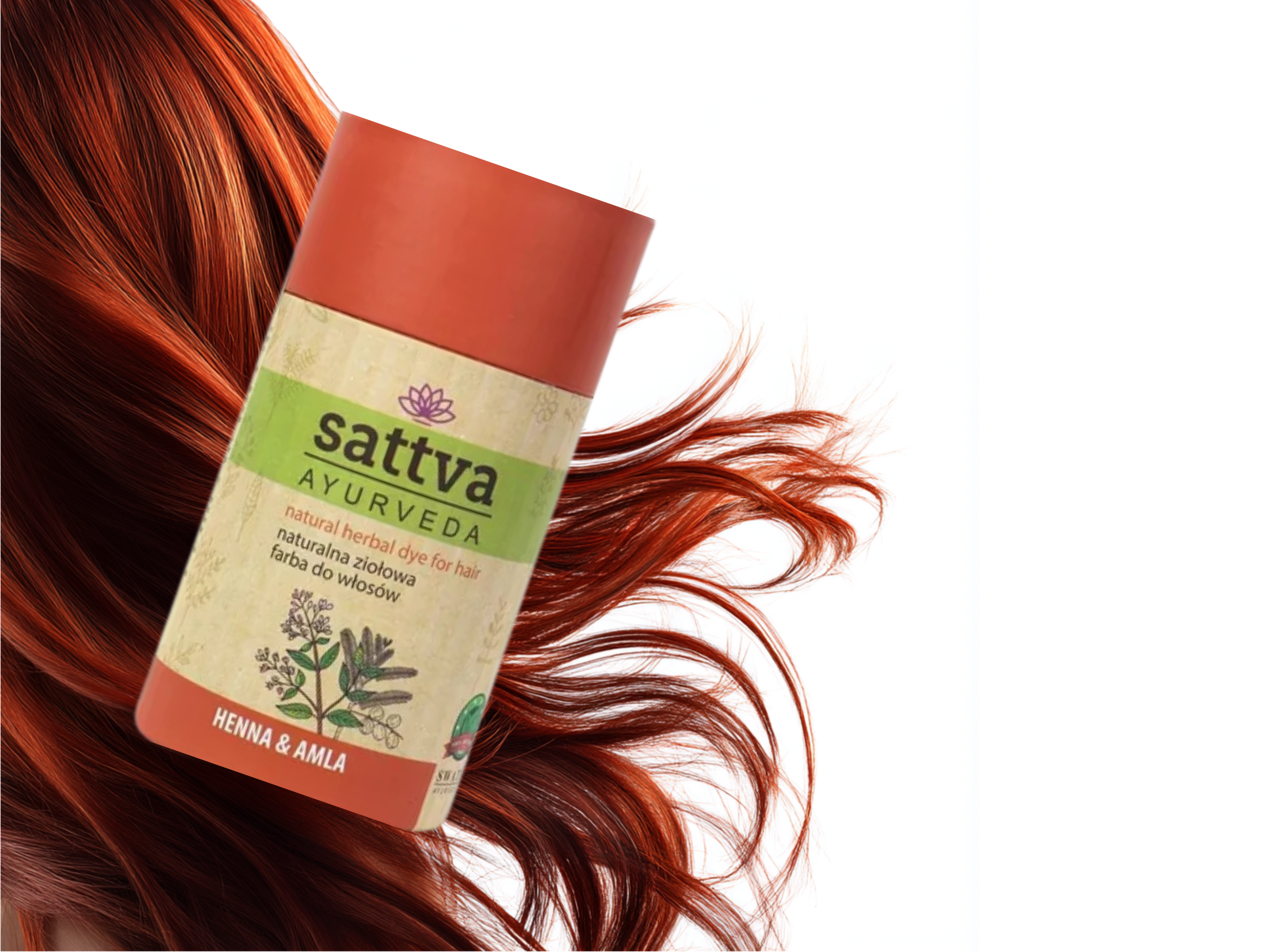 Henna Vlasy - Amla & Henna, 150 g, Sattva