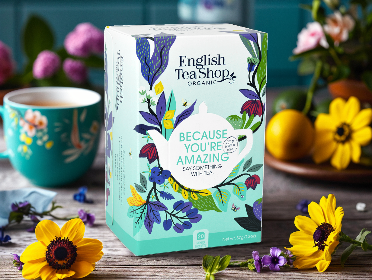 BIO čaj MIX Protože jste úžasní, 20 sáčků, English Tea Shop