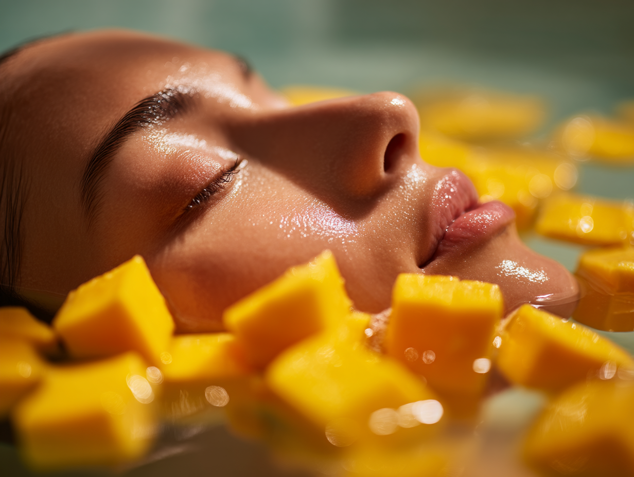 Ájurvédské mýdlo Mango, 125 g, Sattva