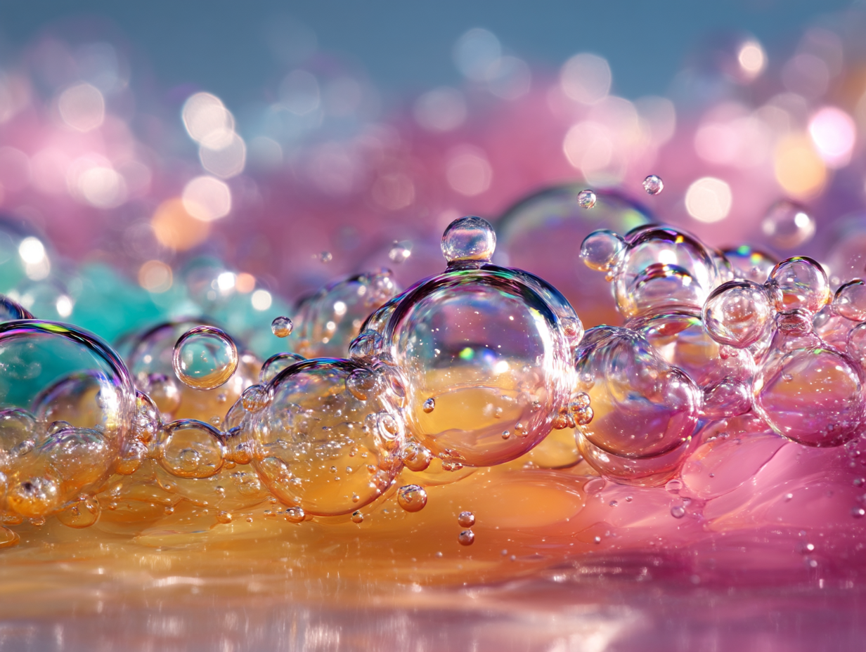 Přírodní dětská pěna do koupele Bubble Gum, 225 ml, Vitie