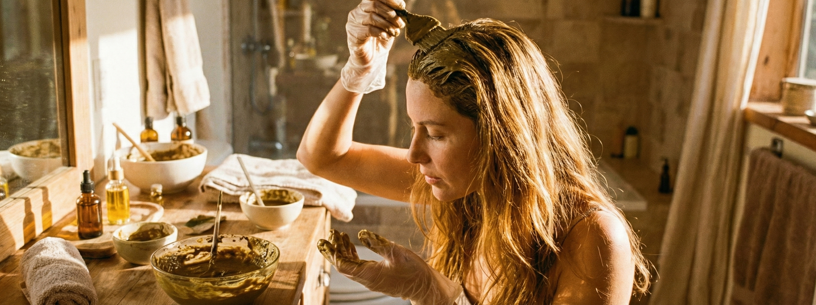 Henna na vlasy zlatá, 100 g, Five Fives