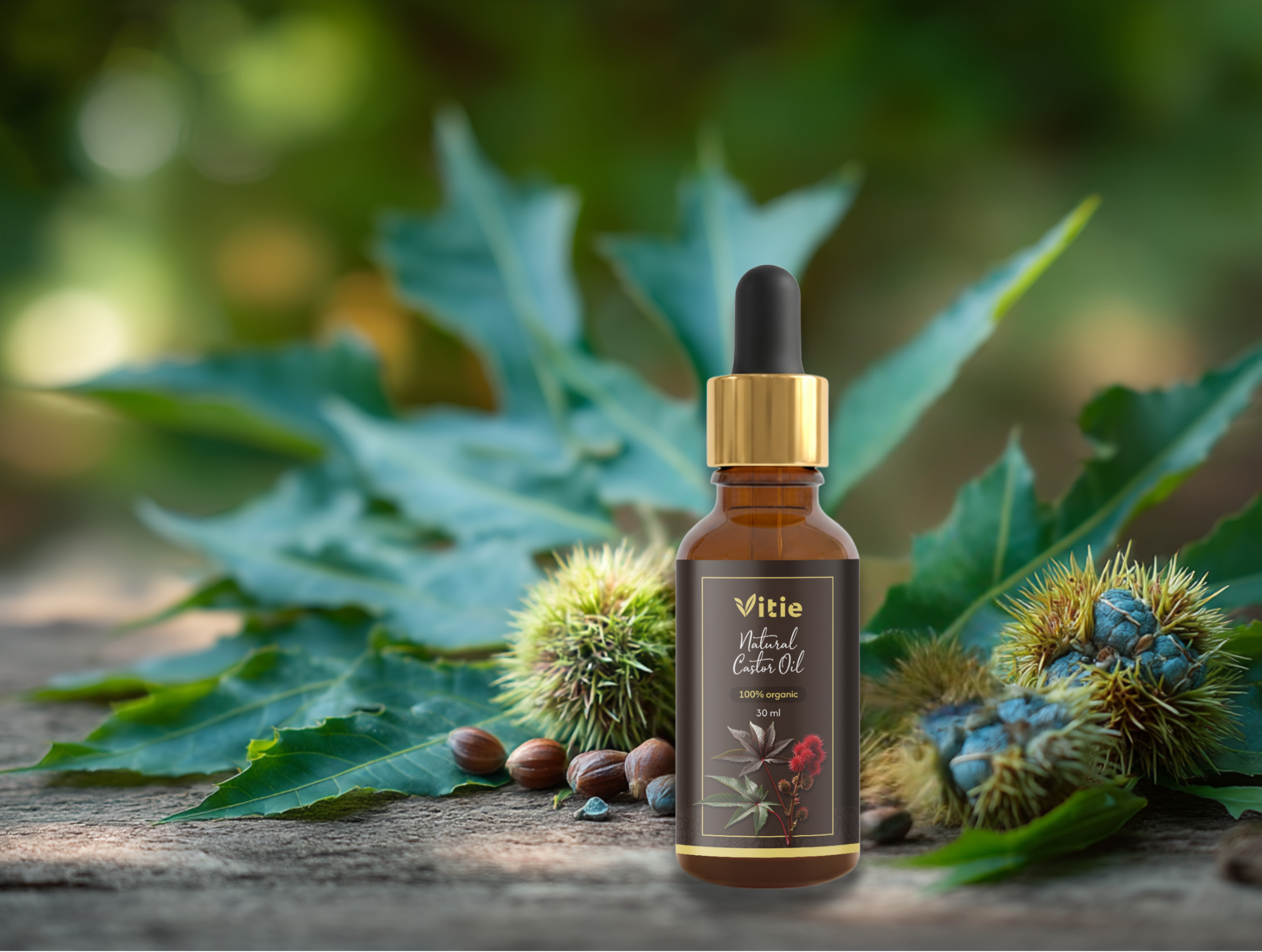 BIO Ricinový olej, 30 ml, Vitie