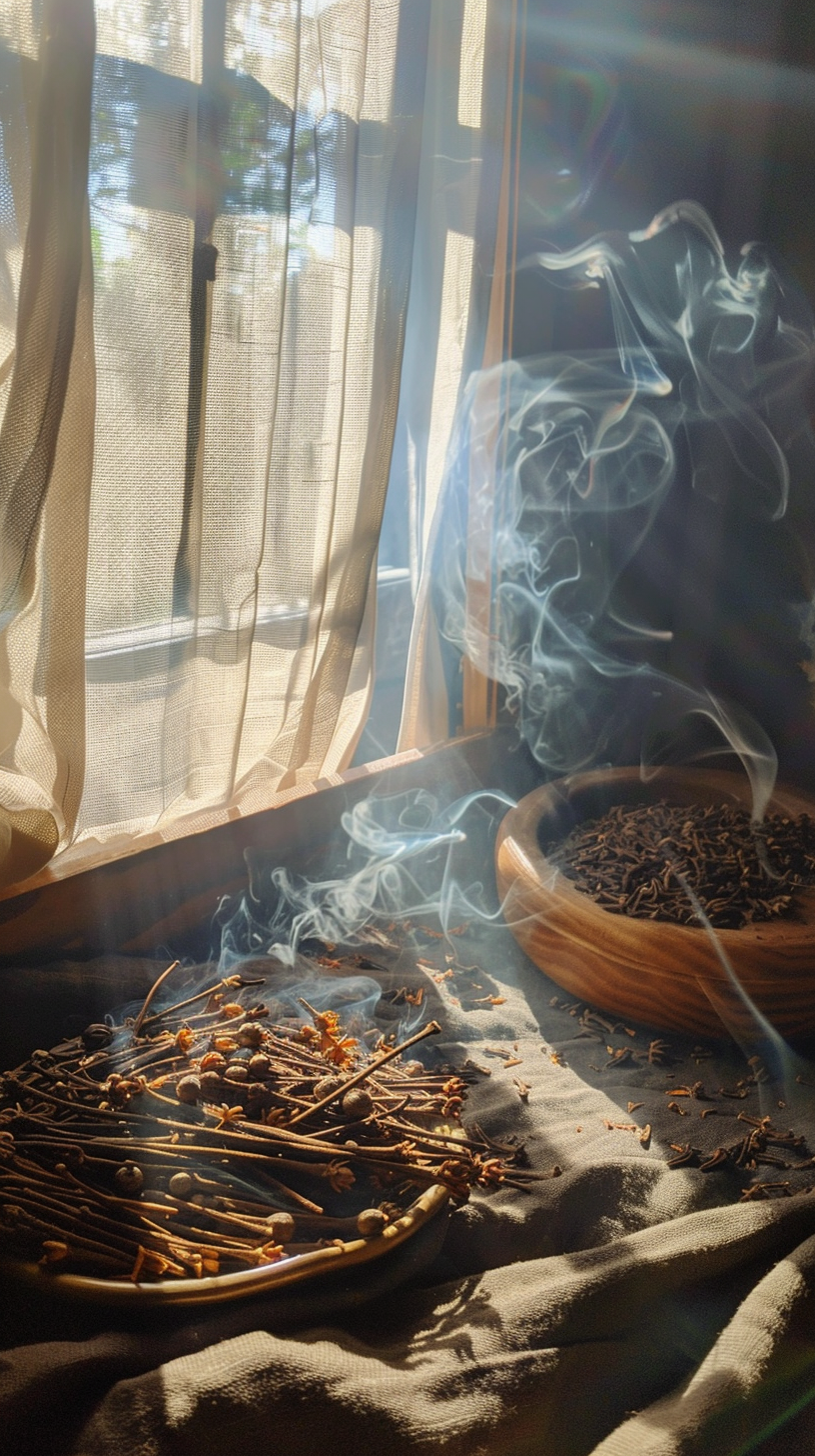 Vonné tyčinky Hřebíček, 15 ks, Sattva