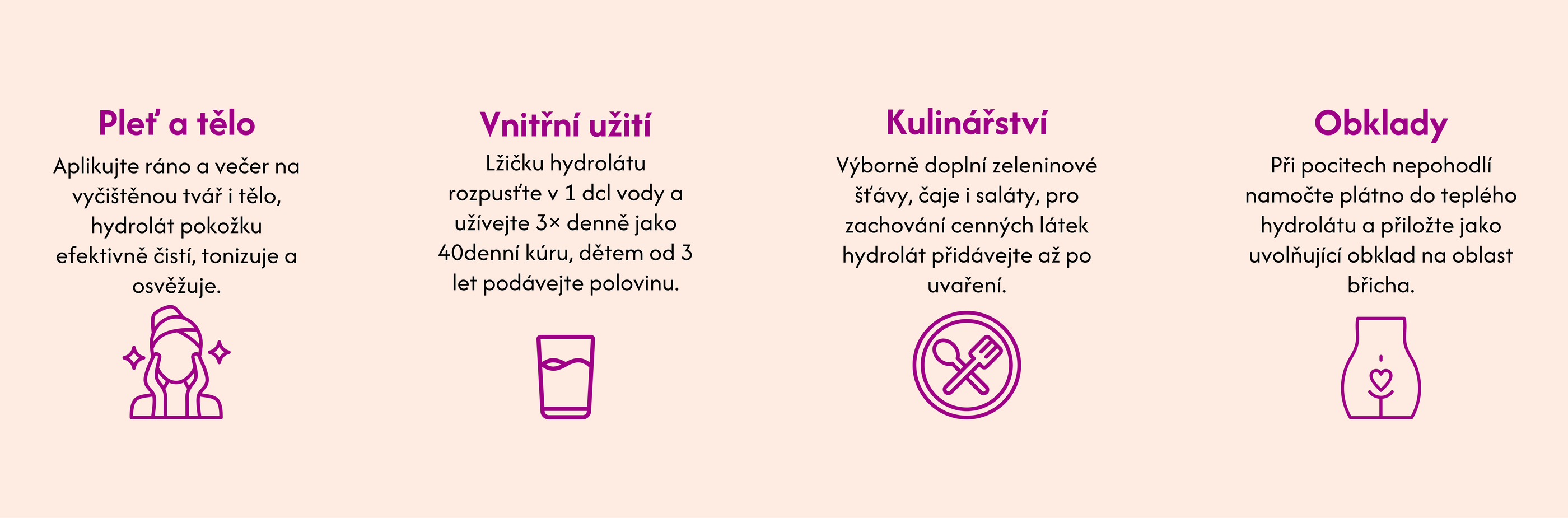BIO Hydrolát Digestion Balance, 200 ml, Vitie