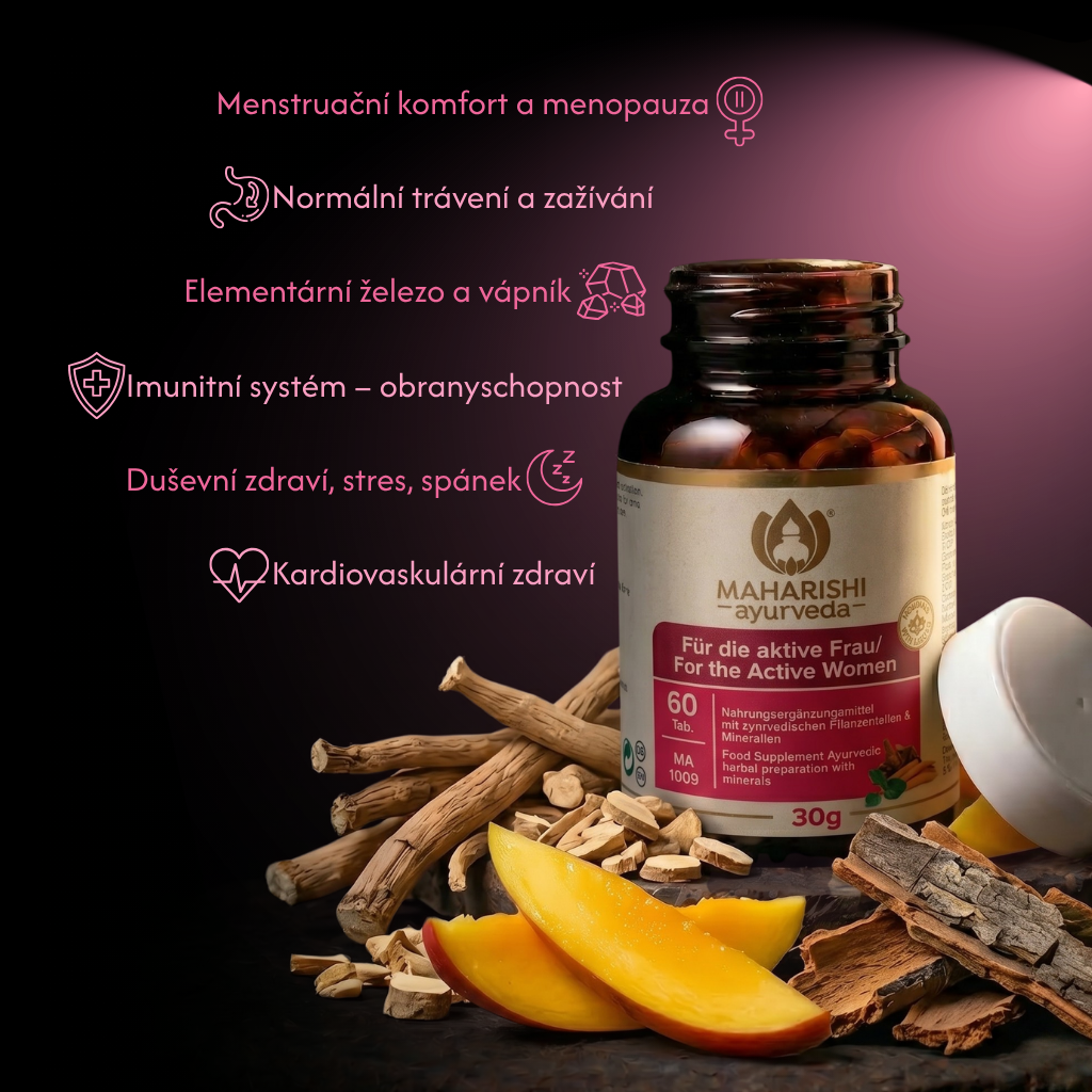 For the Active Women, 60 tablet, Maharishi Ayurveda