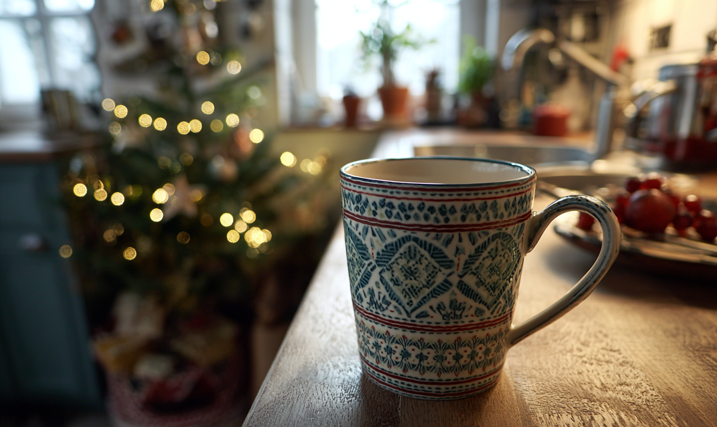 BIO Vánoční čaj - Zelená kolekce, 12 pyramidek, English Tea Shop