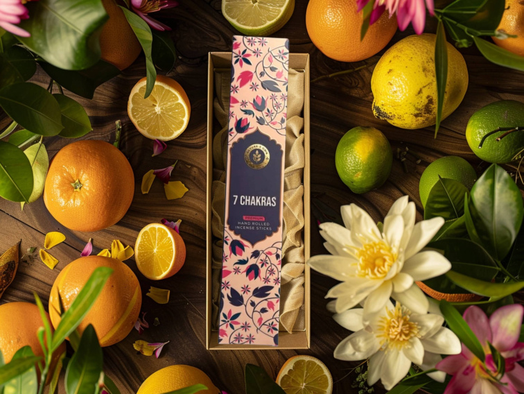 Vonné tyčinky 7 Čaker, 20 ks, Nature’s Own