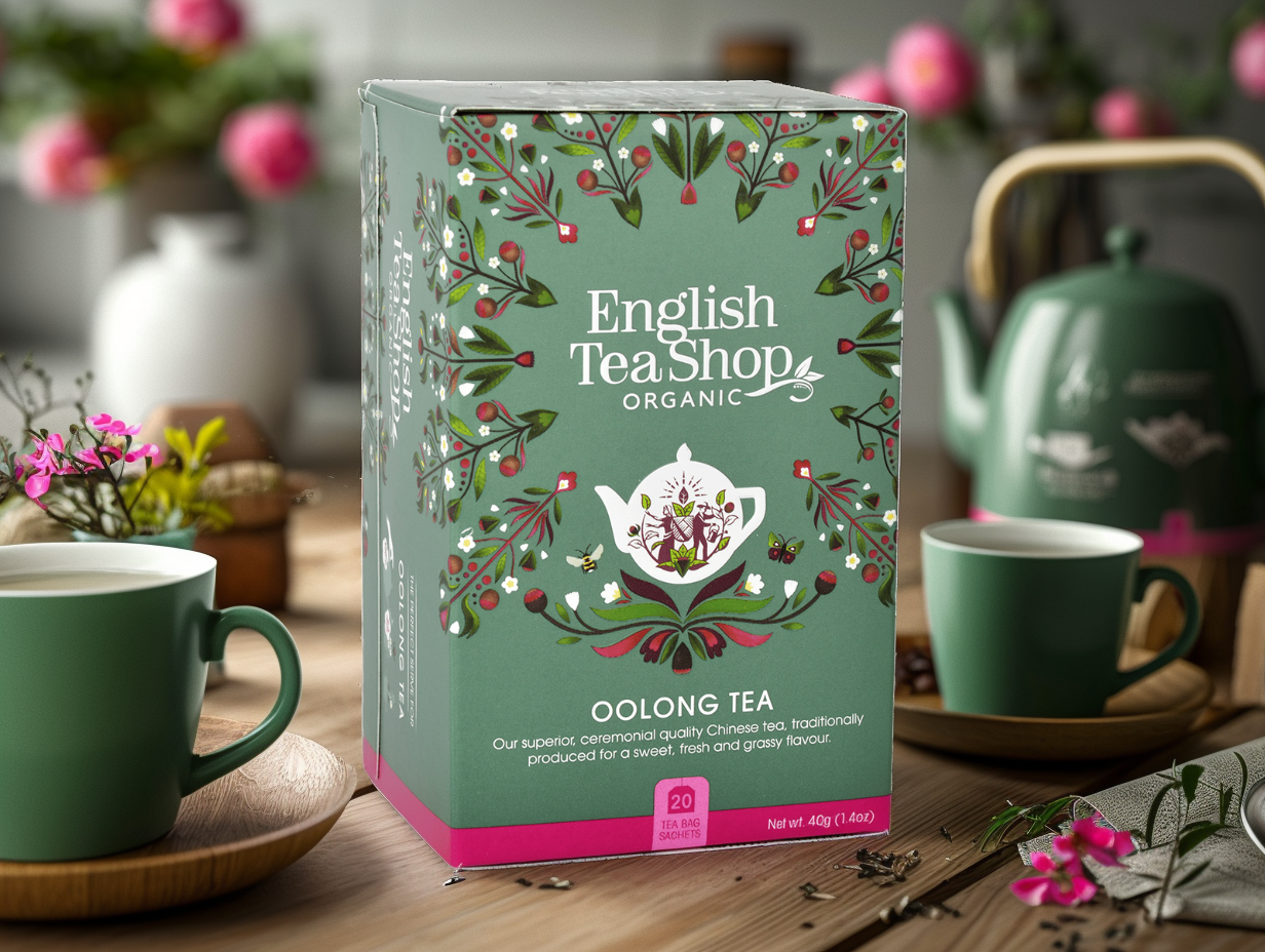 BIO Oolong čaj, 20 sáčků, English Tea Shop