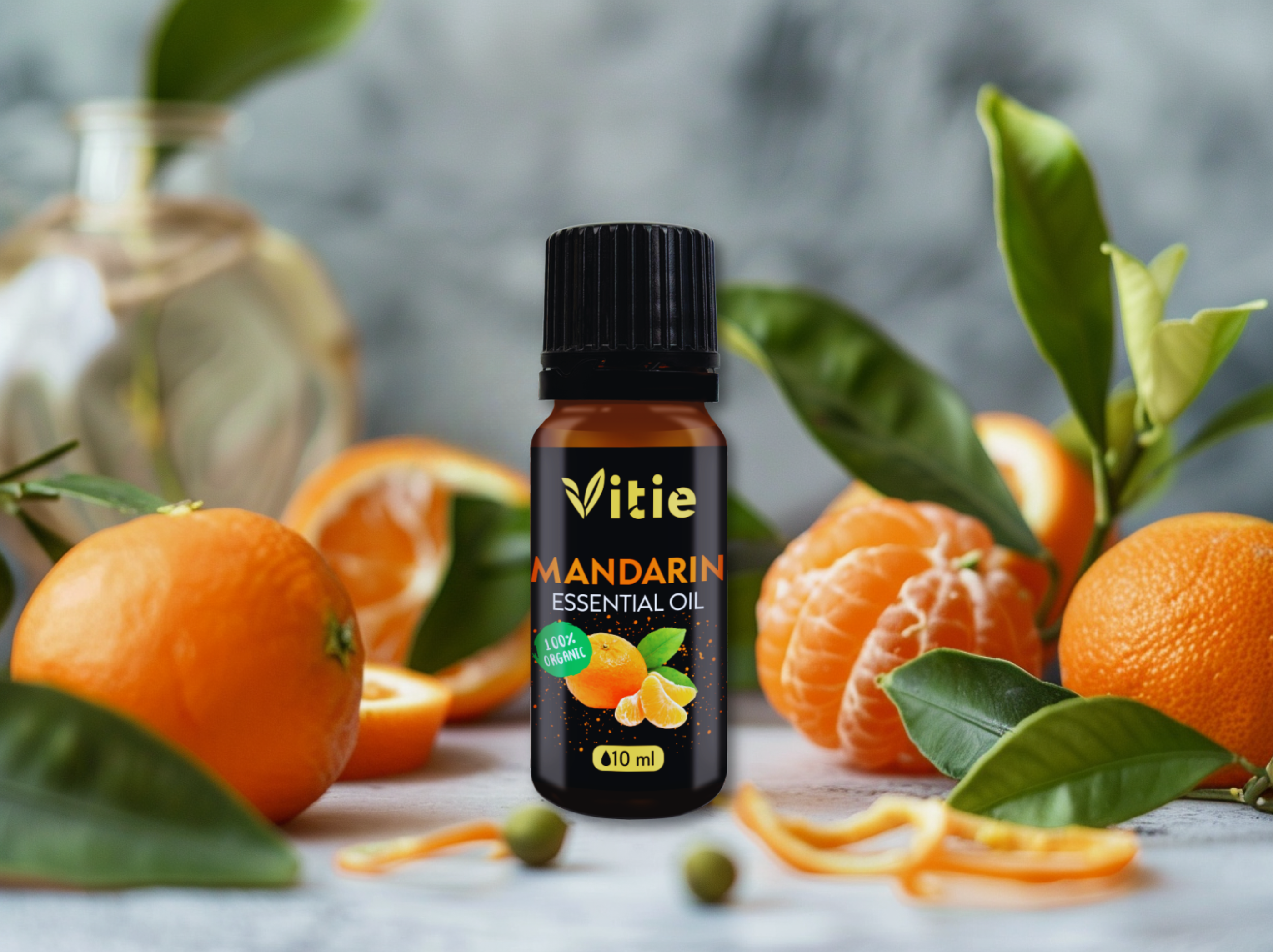 BIO 100% Esenciální olej Mandarinka, 10 ml, Vitie
