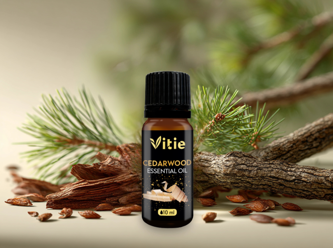 Esenciální olej Cedr, 10 ml, Vitie
