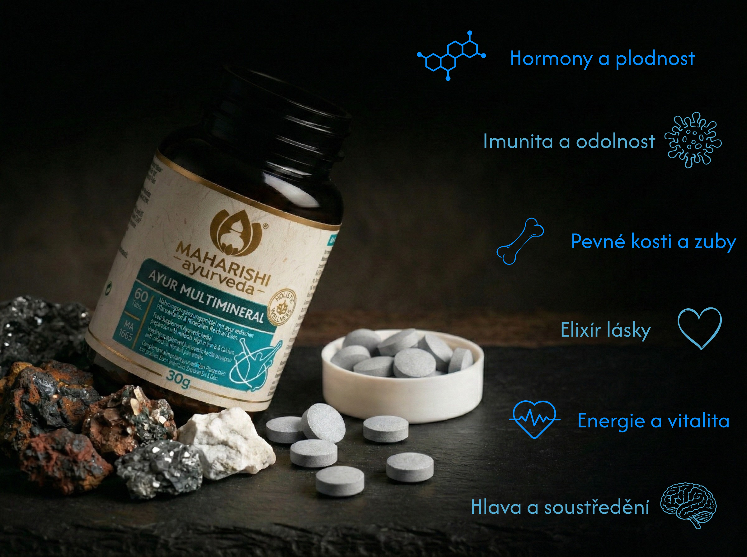 Ayur Multimineral, 60 tablet, Maharishi Ayurveda