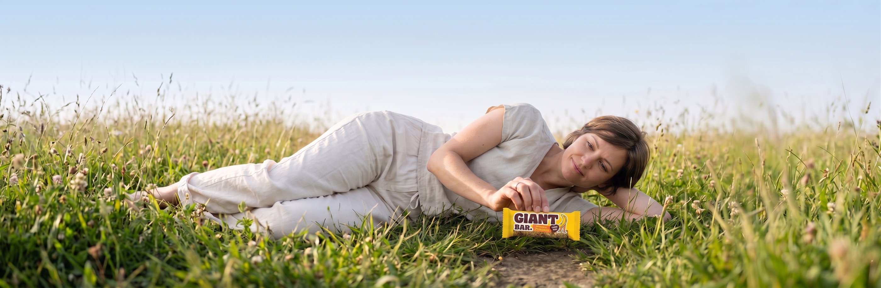 Obří ovesná tyčinka Banánová, 90 g, Ma Baker