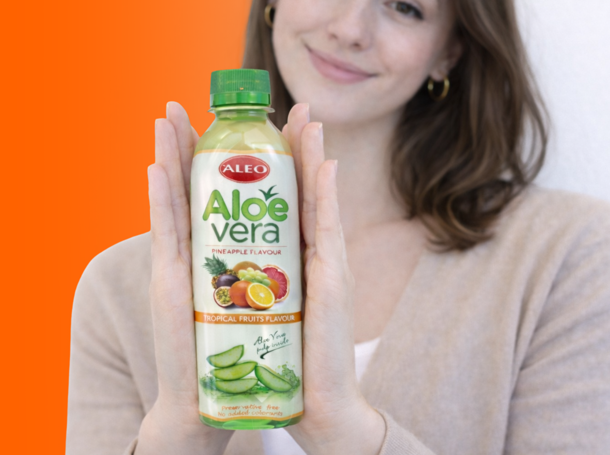 Aloe Vera drink příchuť Tropické ovoce, 500 ml, ALEO