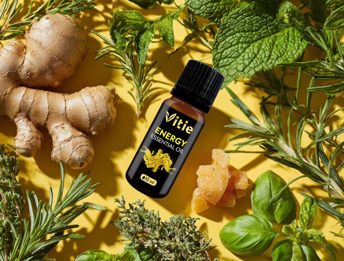 100% Směs esenciálních olejů Energie, 10ml, Vitie