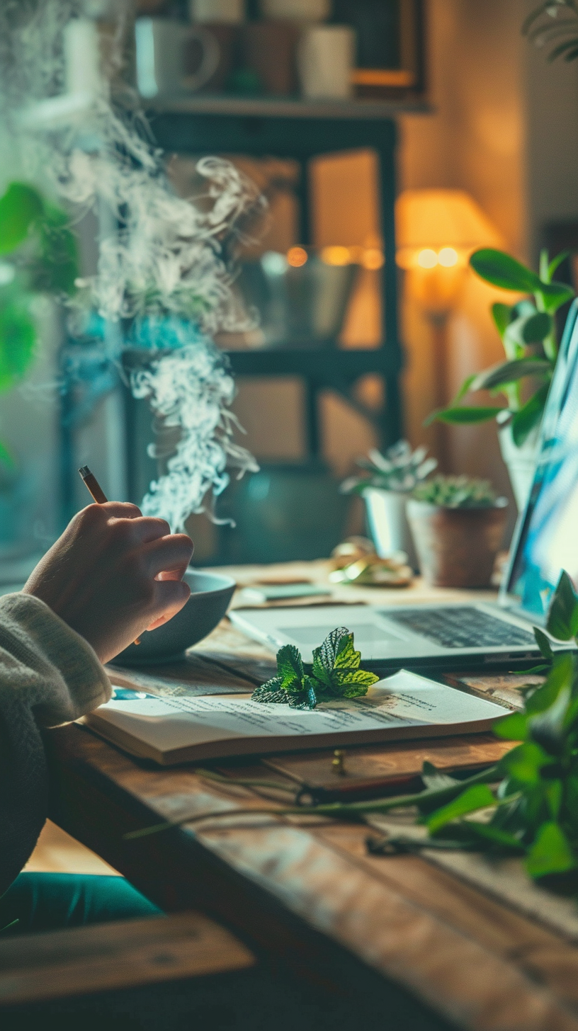 Vonné tyčinky Chladivá Máta, 20 ks, Nature's Own