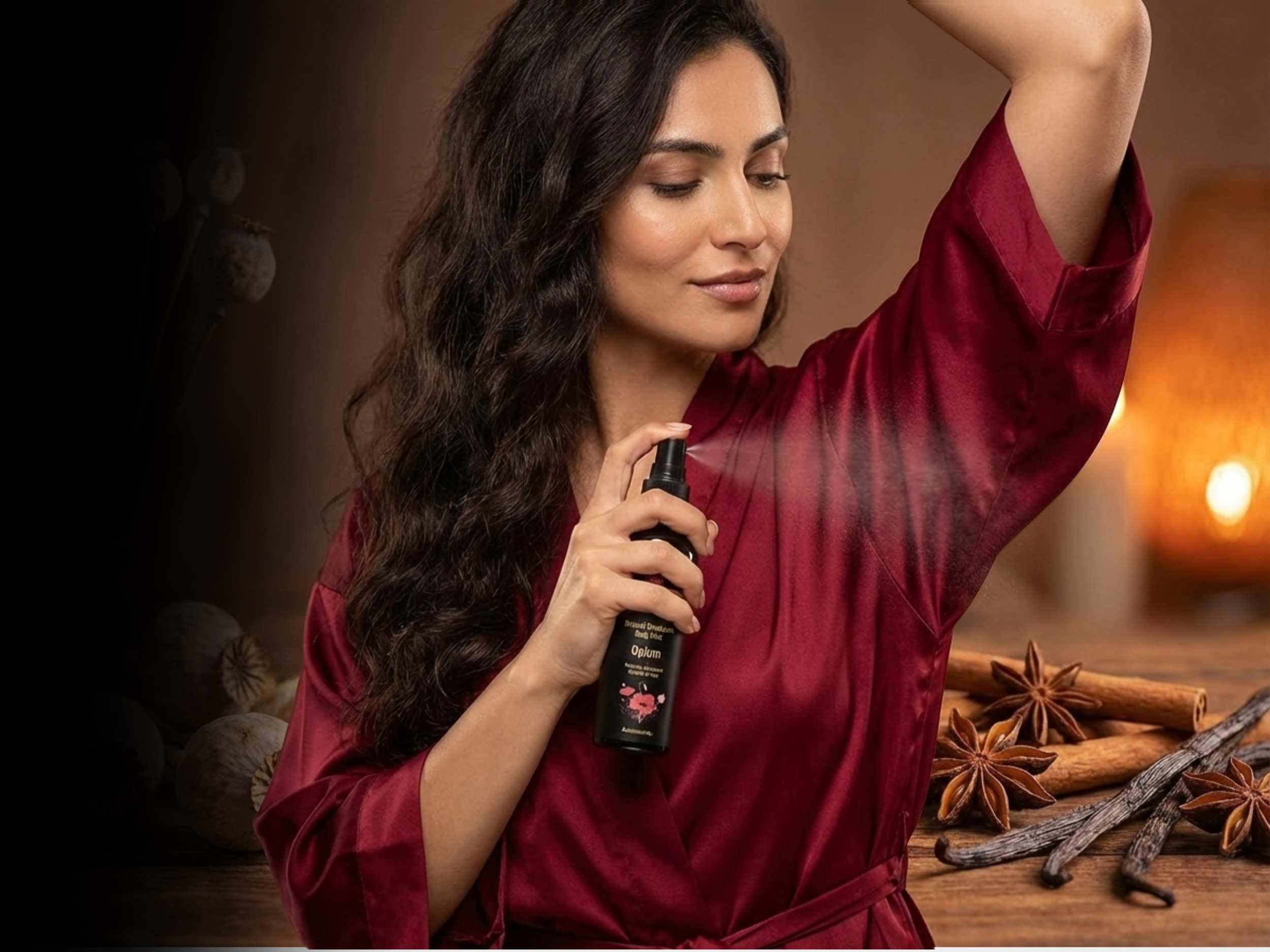 Přírodní deodorant Opium, 80 ml, Sattva