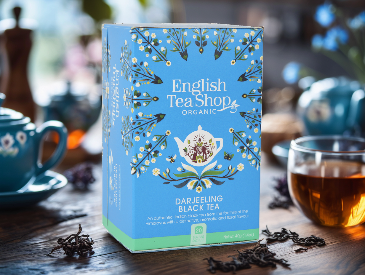 BIO čaj Darjeeling, 20 sáčků, English Tea Shop