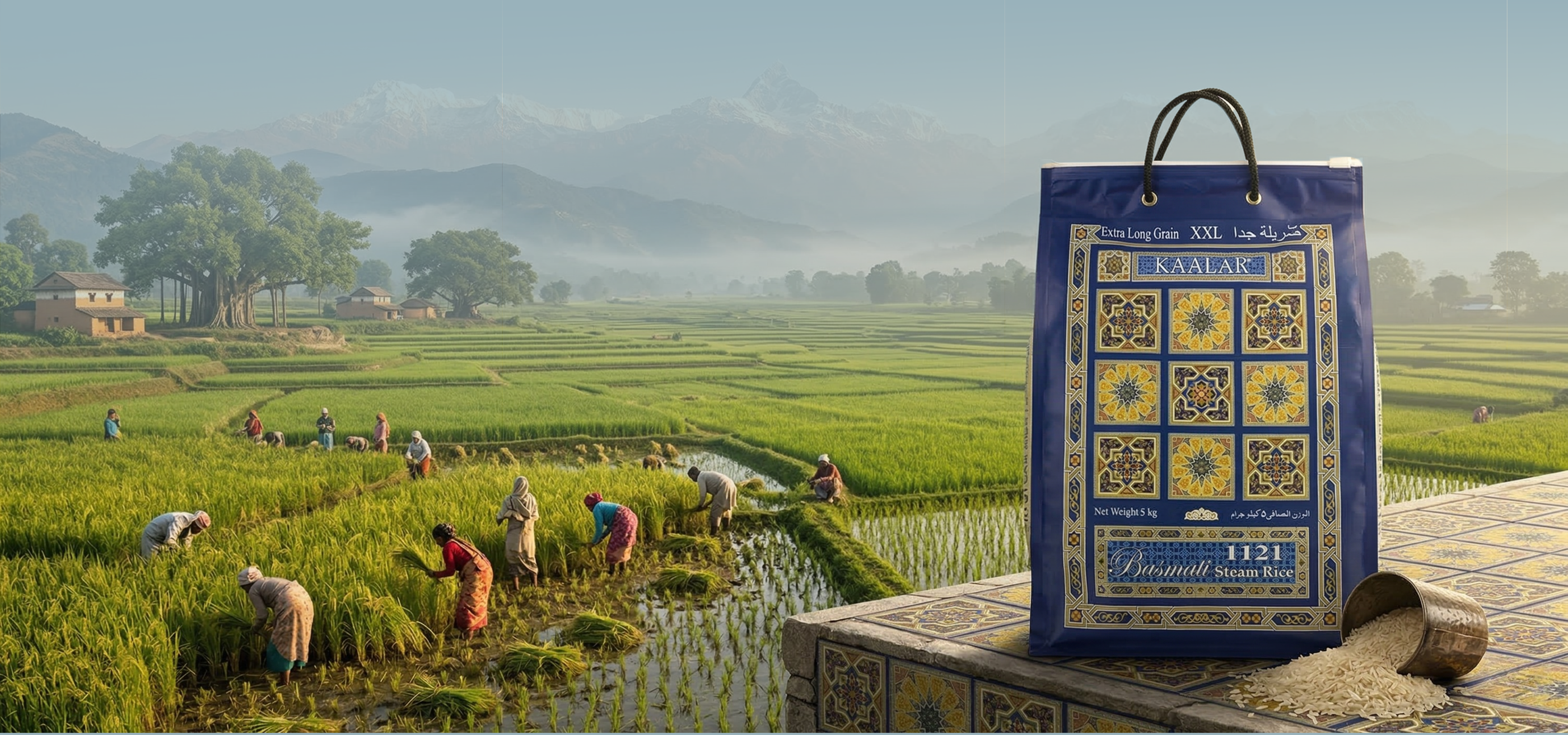 Rýže Basmati, 1 kg / 2 kg / 5 kg, Kaalar