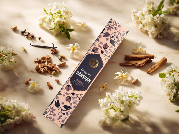 Vonné tyčinky Bharath Darshan, 20 ks, Nature's Own