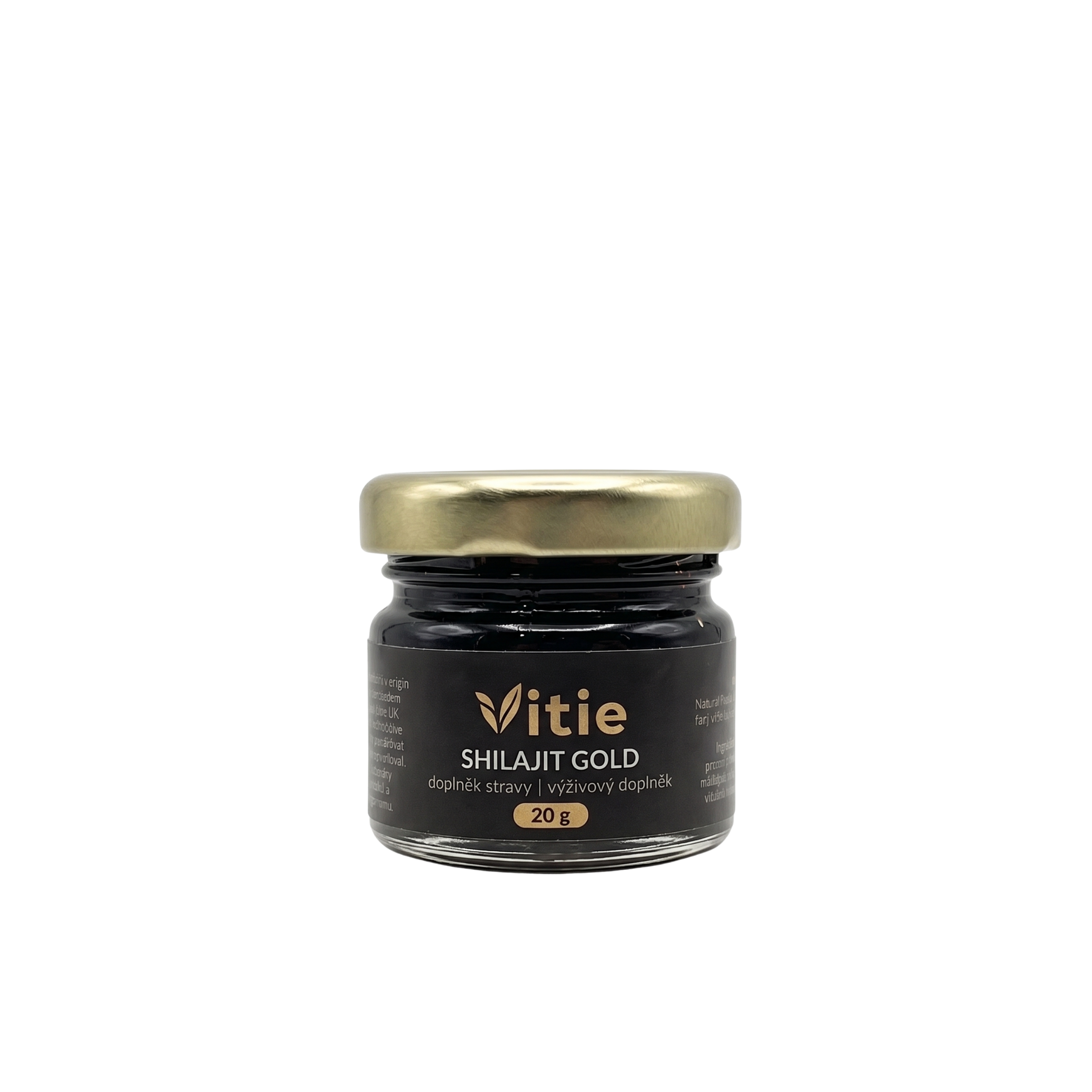 Shilajit kapky – 80 % kyseliny fulvové, 20 ml, Vitie