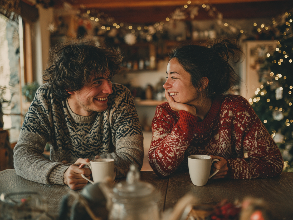 BIO Vánoční figurka - Skřítek, 1 pyramidka, English Tea Shop