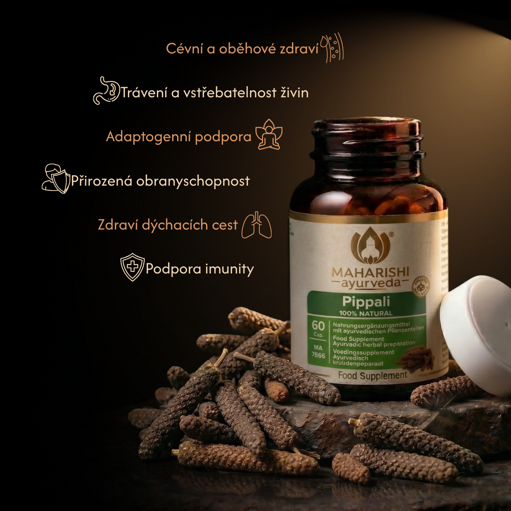 Pippali, 60 kapslí, Maharishi Ayurveda
