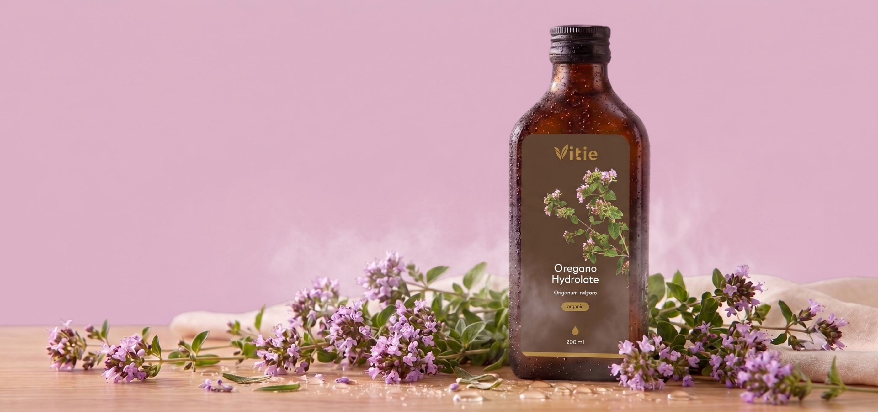 BIO Hydrolát Dobromysl obecná, 200 ml, Vitie
