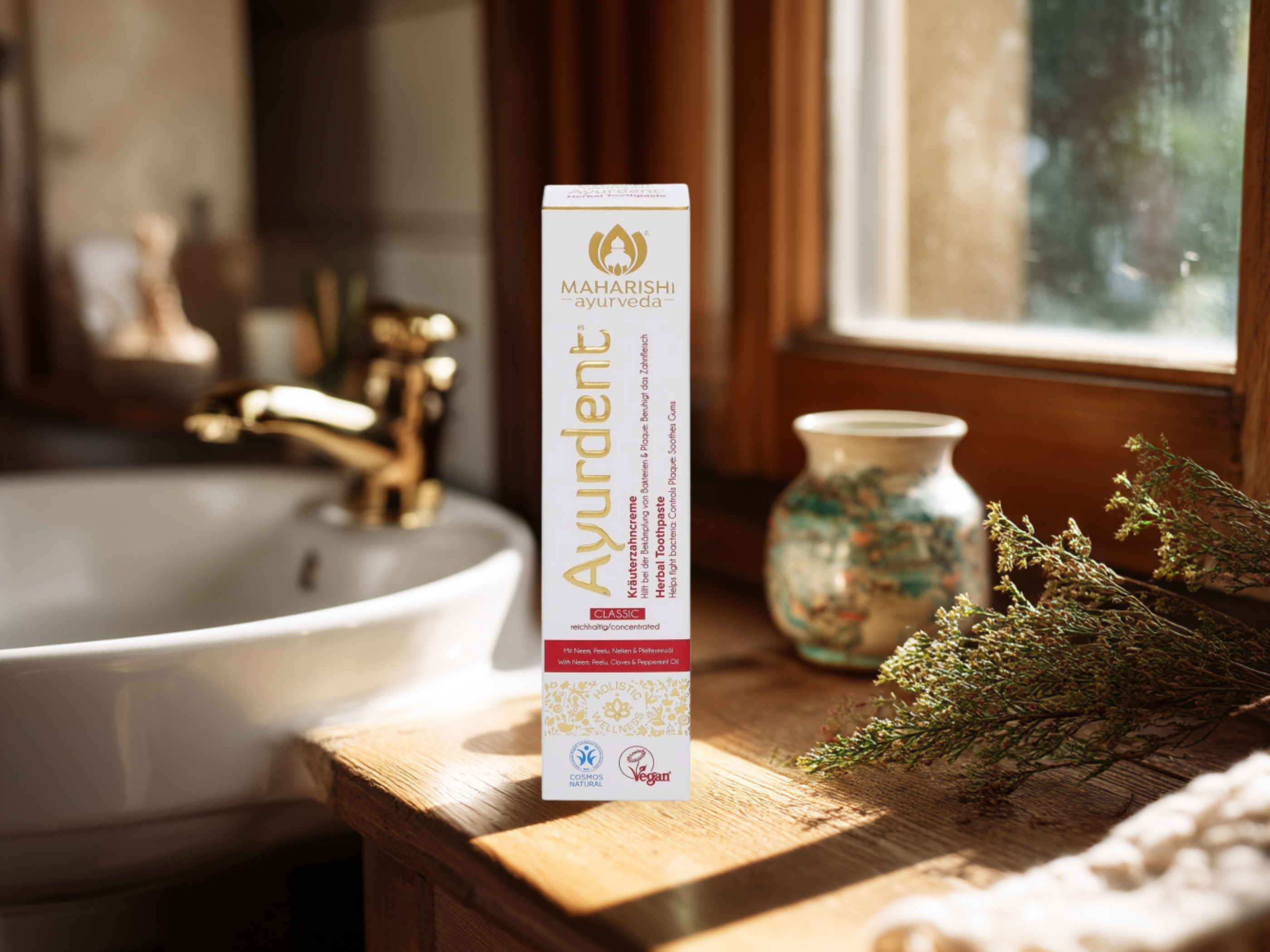 Bylinná zubní pasta Classic, 75 ml, Maharishi Ayurveda