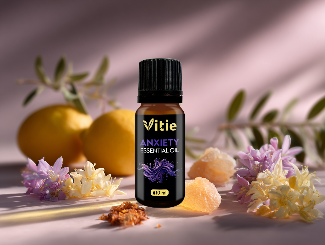 100% Směs esenciálních olejů Úzkost, 10ml, Vitie