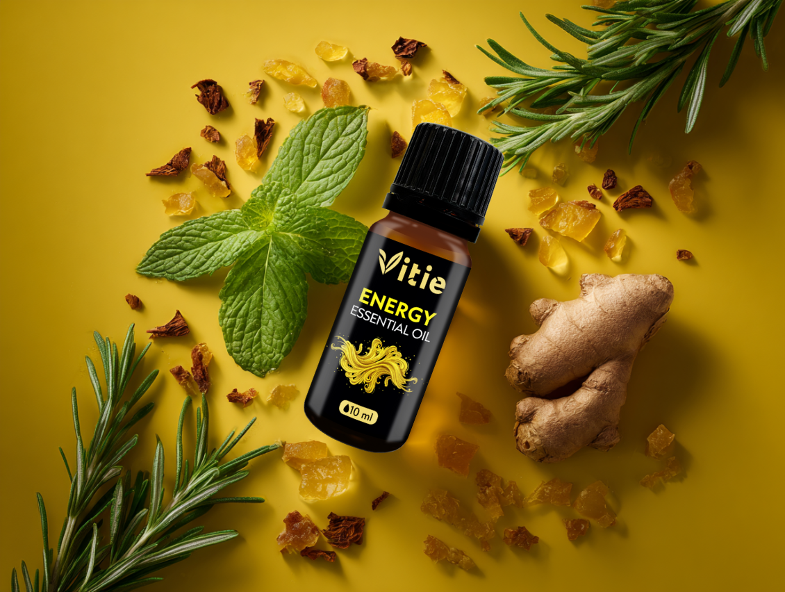 100% Směs esenciálních olejů Energie, 10ml, Vitie