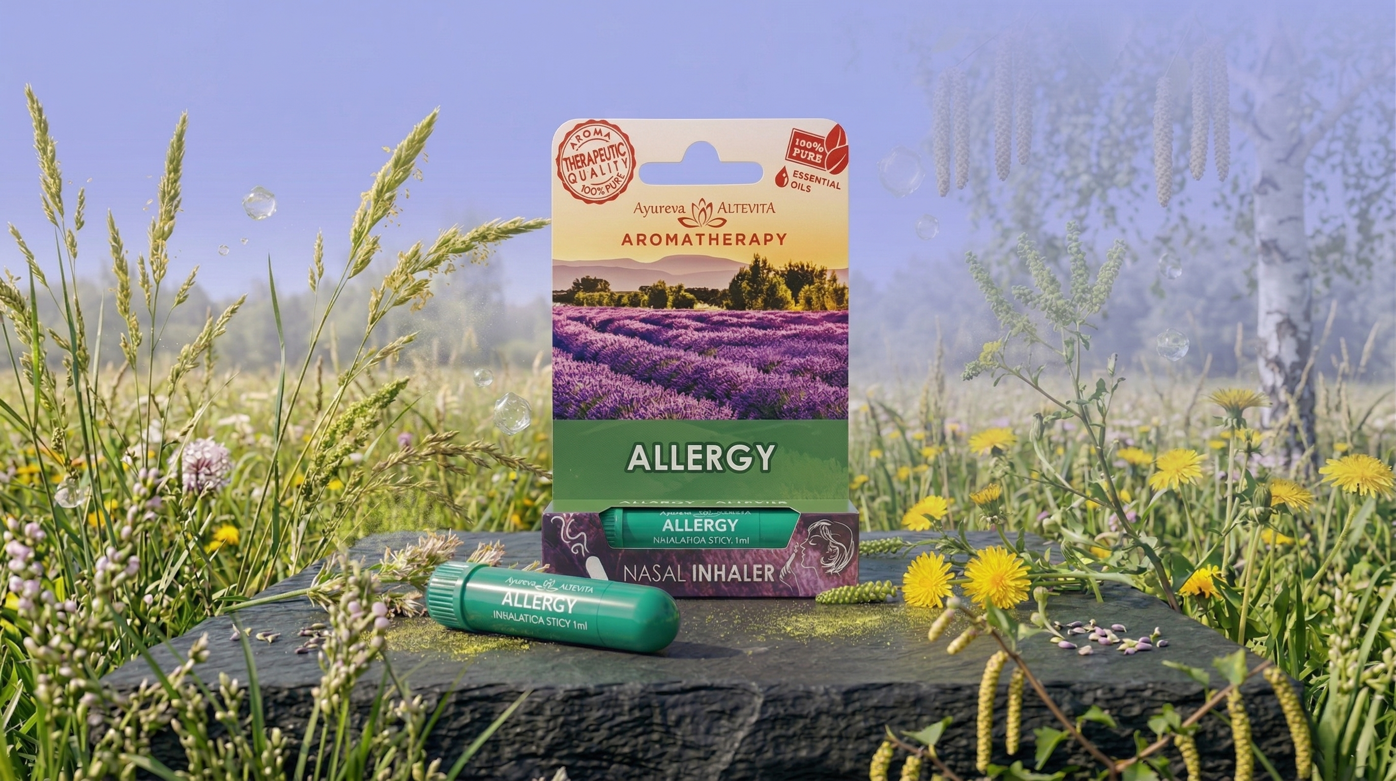 Nosní aroma inhalátor Alergie, 1 ml, Altevita