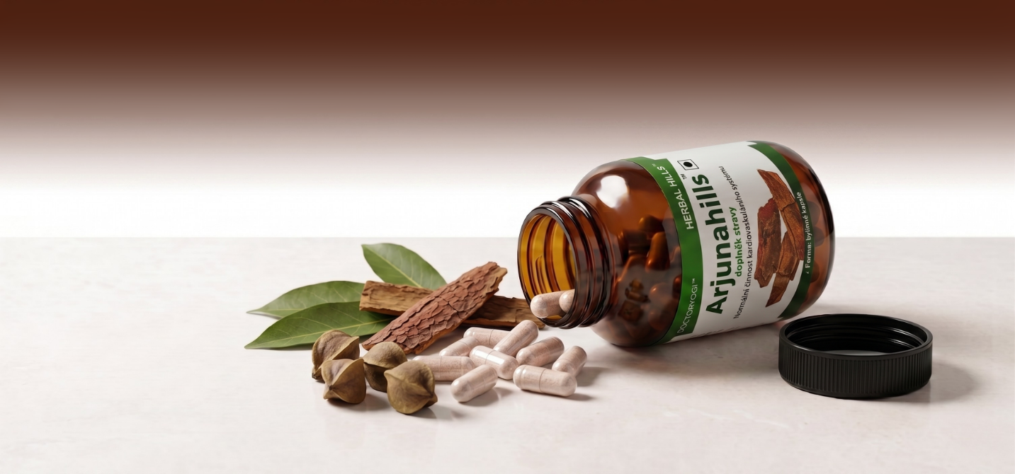 Arjunahills, 60 kapslí, Herbal Hills